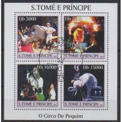 São Tomé and Príncipe - 2004 - Nb 1946/1949 - Circus or magic - Used