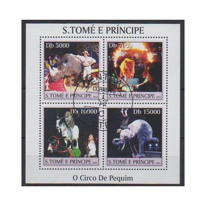 Acheter cette série de timbres de Sao Tomé-et-Principe de l'année 2004 (No 1946/1949). - Oblitéré