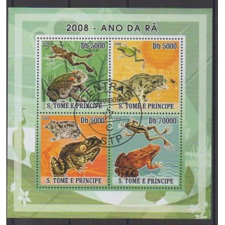 Acheter cette série de timbres de Sao Tomé-et-Principe de l'année 2008 (No 2506/2509). - Oblitéré