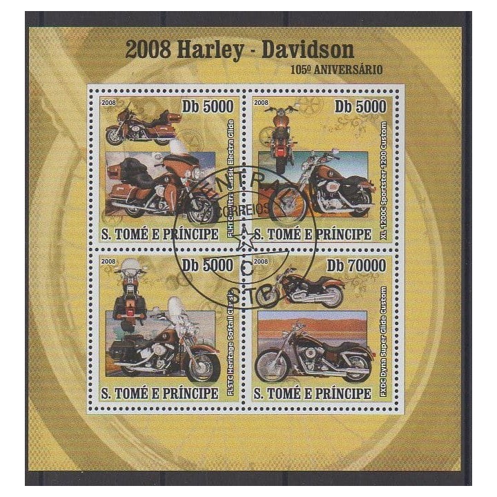 Acheter cette série de timbres de Sao Tomé-et-Principe de l'année 2008 (No 2558/2561). - Oblitéré