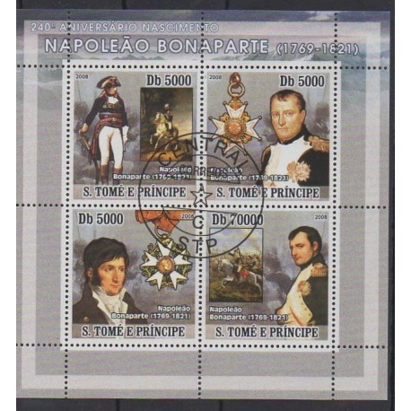 Sao Tomé-et-Principe - 2008 - No 2562/2565 - Napoléon - Oblitérés