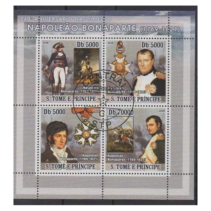 Acheter cette série de timbres de Sao Tomé-et-Principe de l'année 2008 (No 2562/2565). - Oblitéré