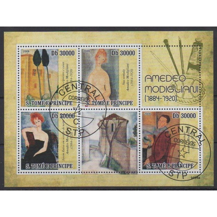 Buy this set of stamps of São Tomé and Príncipe of the year 2009 (Nb 3126/3129). - Used