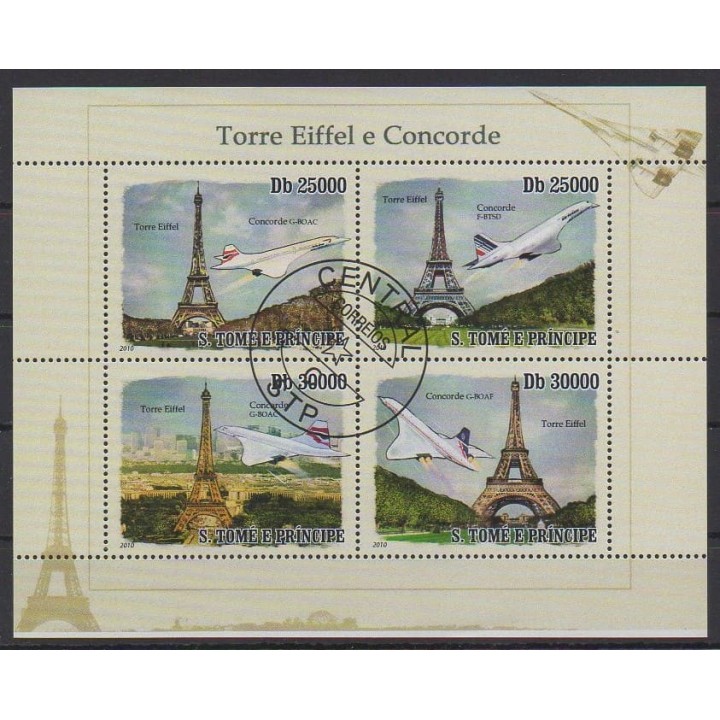 Acheter cette série de timbres de Sao Tomé-et-Principe de l'année 2010 (No 3378/3381). - Oblitéré