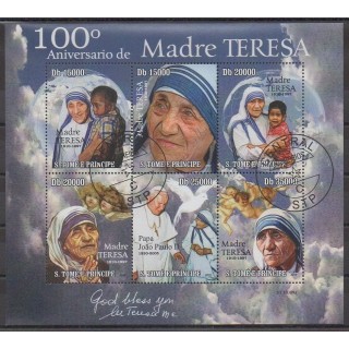 Acheter cette série de timbres de Sao Tomé-et-Principe de l'année 2010 (No 3578/3583). - Oblitéré
