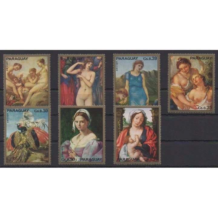 Buy this set of stamps of Paraguay of the year 1974 (Nb 1367/1373).