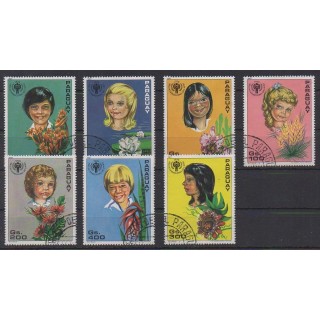 Acheter cette série de timbres du Paraguay de l'année 1981 (No 1842/1848). - Oblitéré
