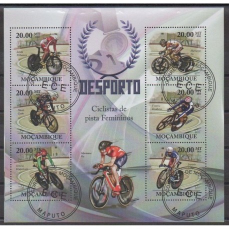 Mozambique - 2010 - Nb 3076/3081 - Various sports - Used