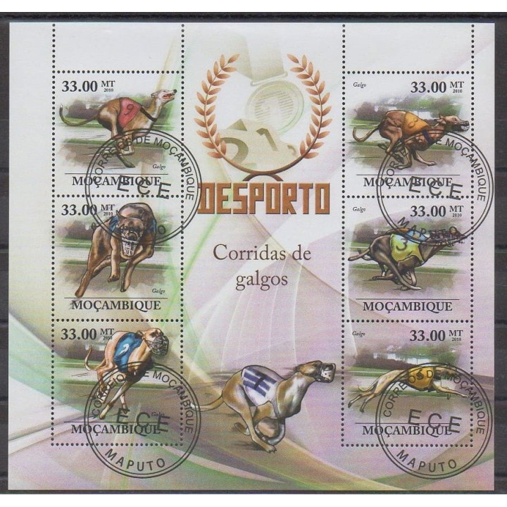 Buy this set of stamps of Mozambique of the year 2010 (Nb 3094/3099). - Used
