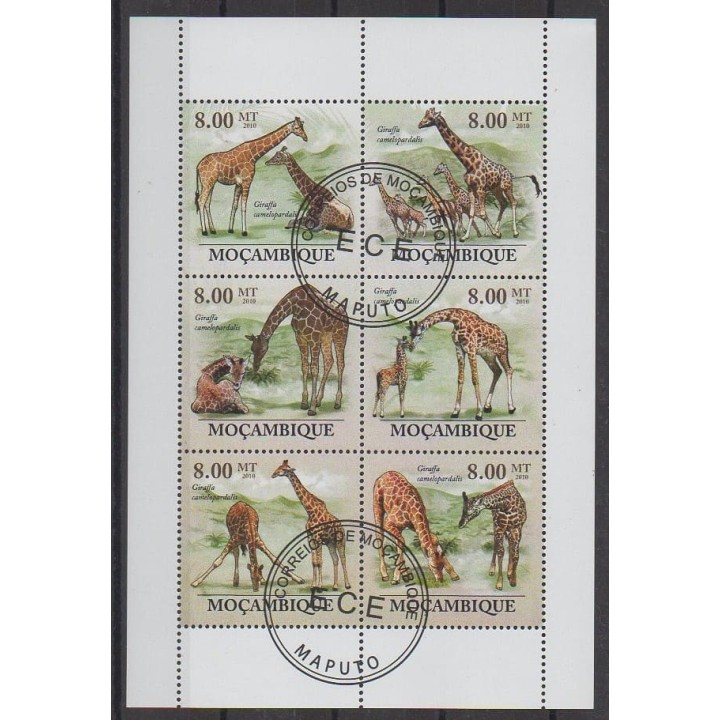 Acheter cette série de timbres du Mozambique de l'année 2010 (No 2908/2913). - Oblitéré