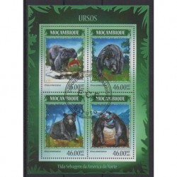 Mozambique - 2014 - Nb 6007/6010 - Mamals - Used