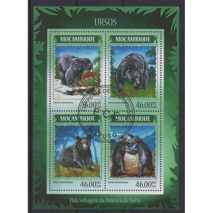Acheter cette série de timbres du Mozambique de l'année 2014 (No 6007/6010). - Oblitéré