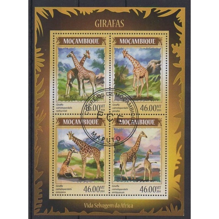 Acheter cette série de timbres du Mozambique de l'année 2014 (No 6071/6074). - Oblitéré
