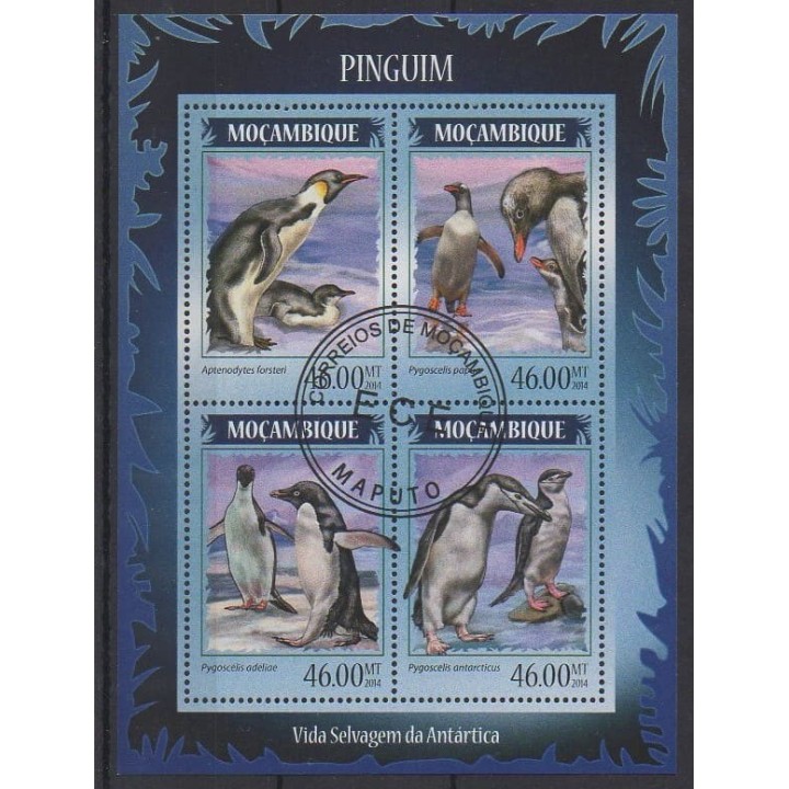 Buy this set of stamps of Mozambique of the year 2014 (Nb 6119/6122). - Used