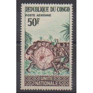 Buy this stamp of Republic of Congo of the year 1965 (Nb PA30).
