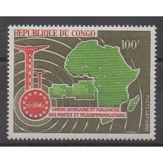 Buy this stamp of Republic of Congo of the year 1967 (Nb PA59).