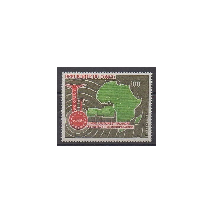 Buy this stamp of Republic of Congo of the year 1967 (Nb PA59).