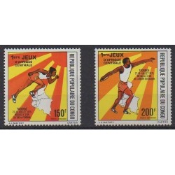 Congo (République du) - 1976 - No PA231/PA232 - Sports divers