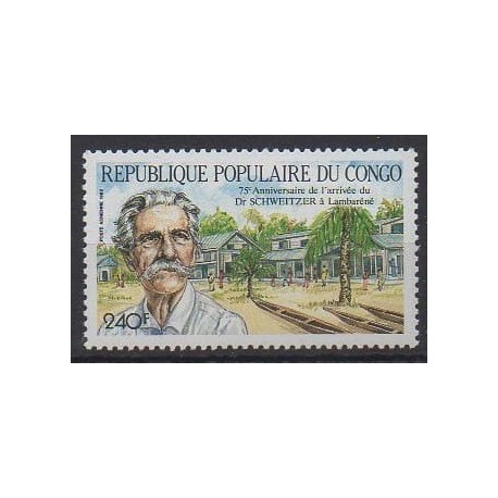 Congo (République du) - 1988 - No PA380 - Santé ou Croix-Rouge