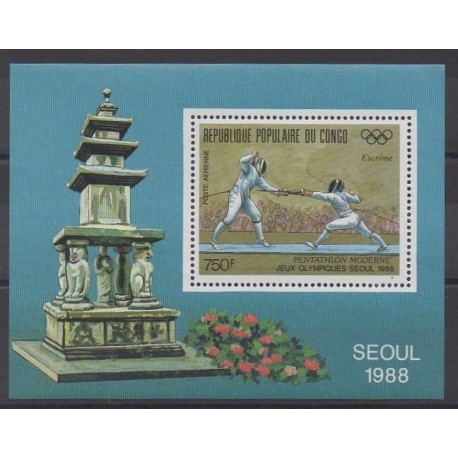 Congo (Republic of) - 1988 - Nb BF43 - Summer Olympics