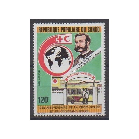 Congo (République du) - 1989 - No PA393 - Santé ou Croix-Rouge