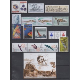 Buy the stamps and the 5 souvenir sheets of FSAL of the year 2024 (Nb 1070/1101).