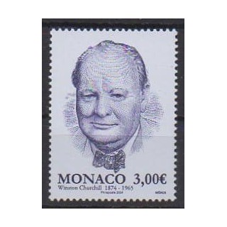 Buy this stamp of Monaco of the year 2024 (Winston Churchill).