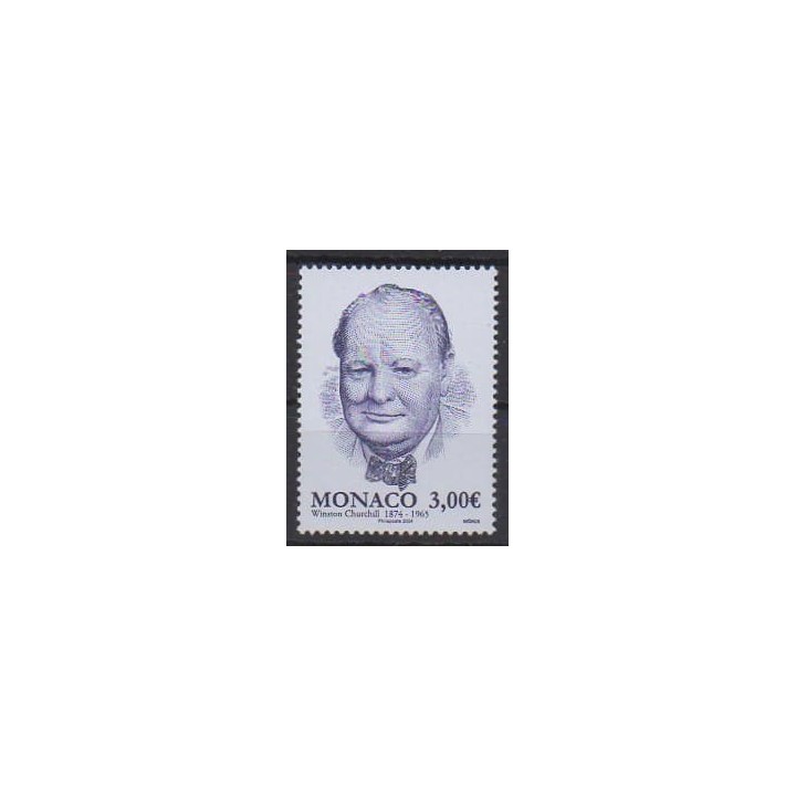 Buy this stamp of Monaco of the year 2024 (Winston Churchill).