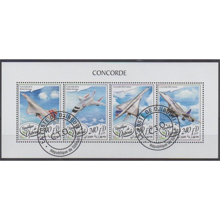 Buy this set of stamps of Djibouti of the year 2018 (Nb 1848/1851). - Used