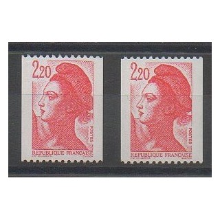 Timbres - France - Variétés - 1985 - No 2379a/2379b