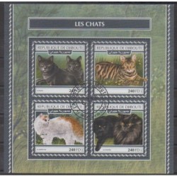 Djibouti - 2017 - Nb 1768/1771 - Cats - Used