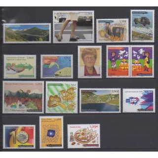 Acheter les timbres d'Andorre français  de l'année 2024 (No 904/919).