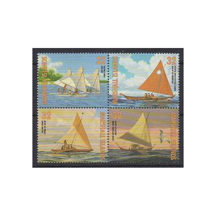 Acheter cette série de timbres de Marshall de l'année 1997 (No 798/801).