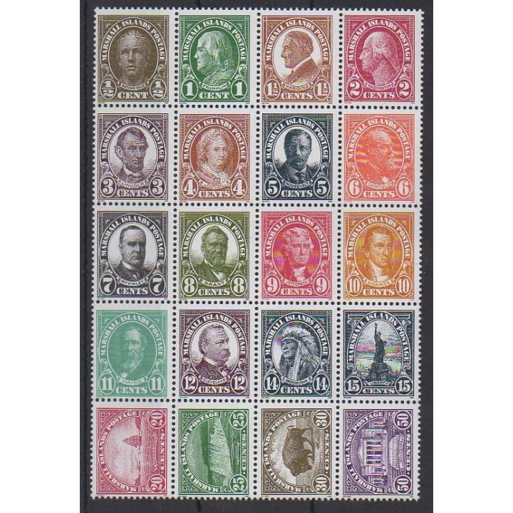 Acheter cette série de timbres de Marshall de l'année 2006 (No 1971/1990).