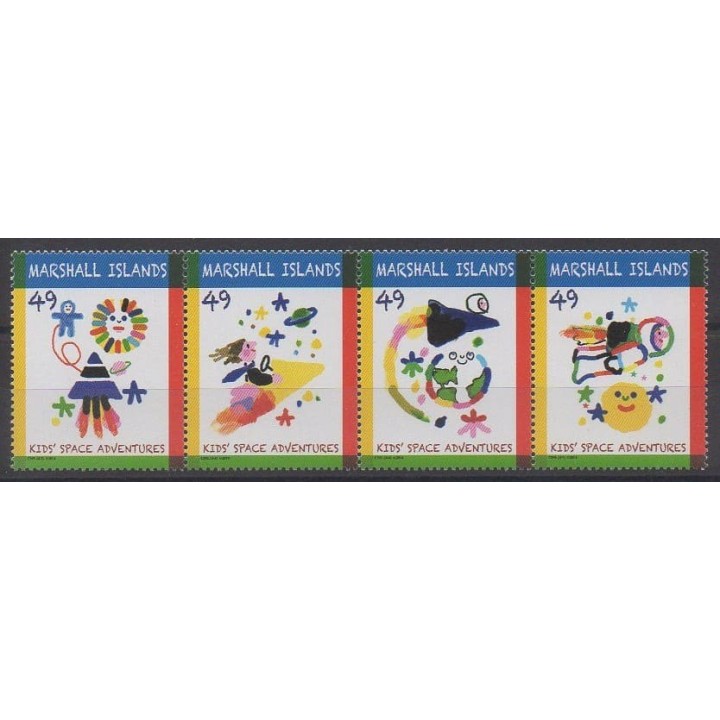 Buy this set of stamps of Marshall of the year 2014 (Nb 3339/3342).