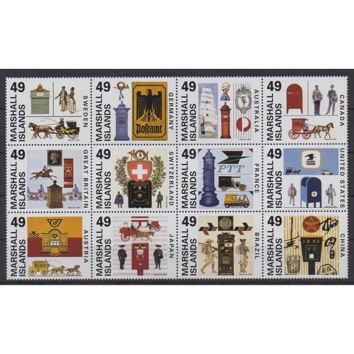 Acheter cette série de timbres de Marshall de l'année 2015 (No 3407/3418).