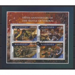 Maldives - 2016 - Nb 5516/5519 - First World War - Used