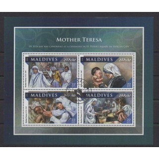 Acheter cette série de timbres des Maldives de l'année 2016 (No 5558/5561). - Oblitéré