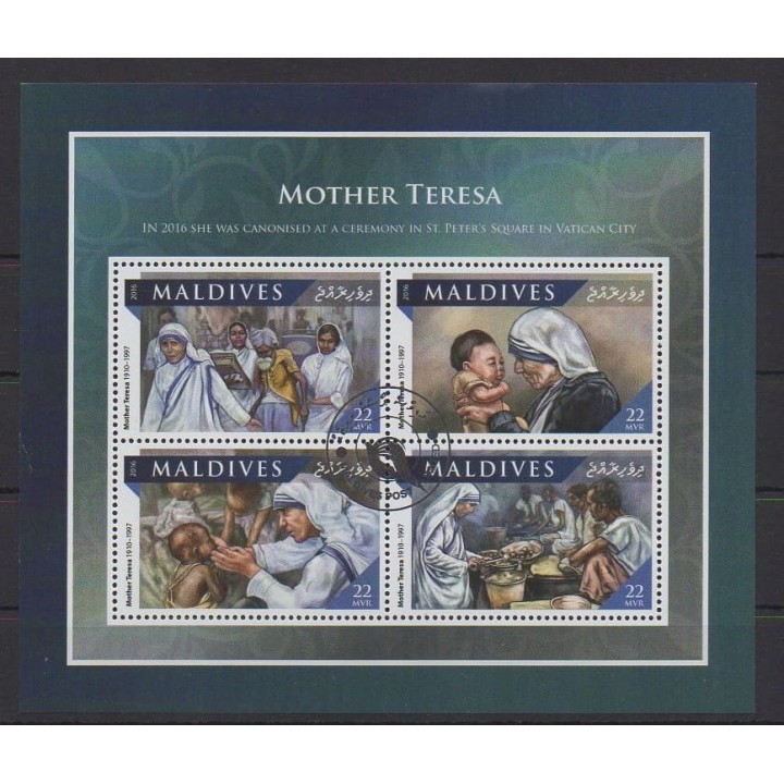 Acheter cette série de timbres des Maldives de l'année 2016 (No 5558/5561). - Oblitéré