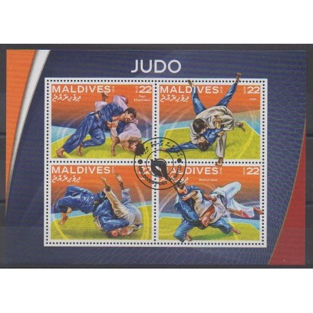 Maldives - 2016 - Nb 5308/5311 - Various sports - Used