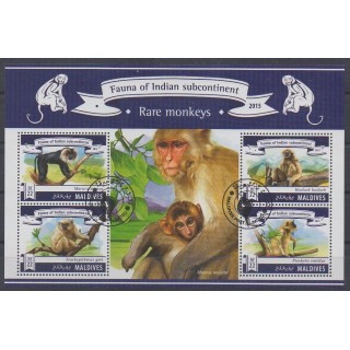 Acheter cette série de timbres des Maldives de l'année 2015 (No 4717/4720). - Oblitéré