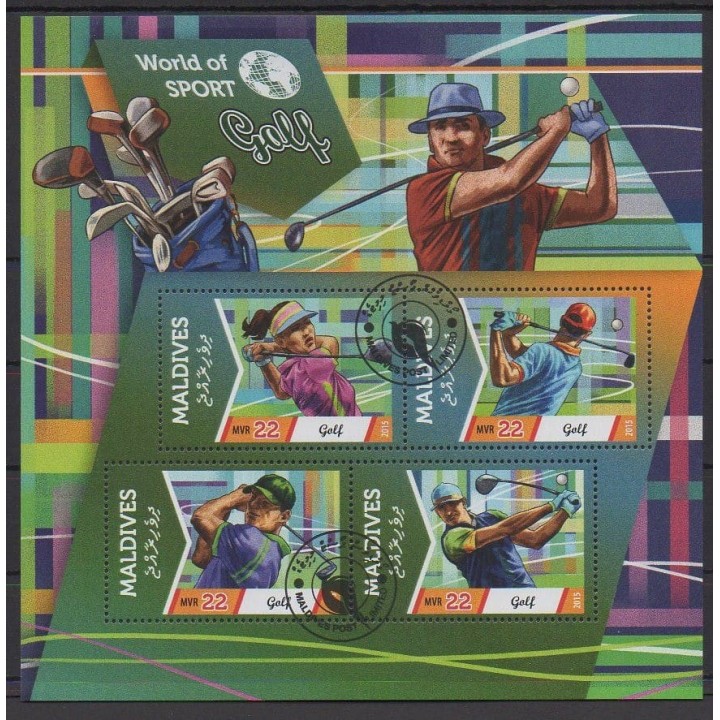 Acheter cette série de timbres des Maldives de l'année 2015 (No 4797/4800). - Oblitéré