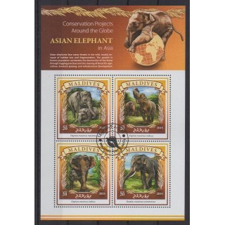 Buy this set of stamps of Maldives of the year 2015 (Nb 4885/4888). - Used