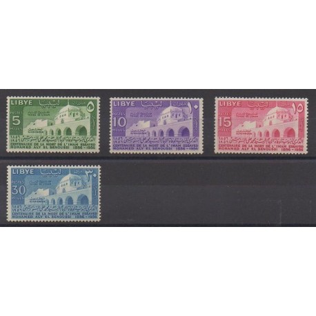 Libya - 1956 - Nb 160/163 - Various Historics Themes