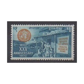 Buy this stamp of Nepal of the year 1973 (Nb 253).