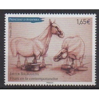 Acheter ce timbre d'Andorre français de l'année 2014 (No 755).