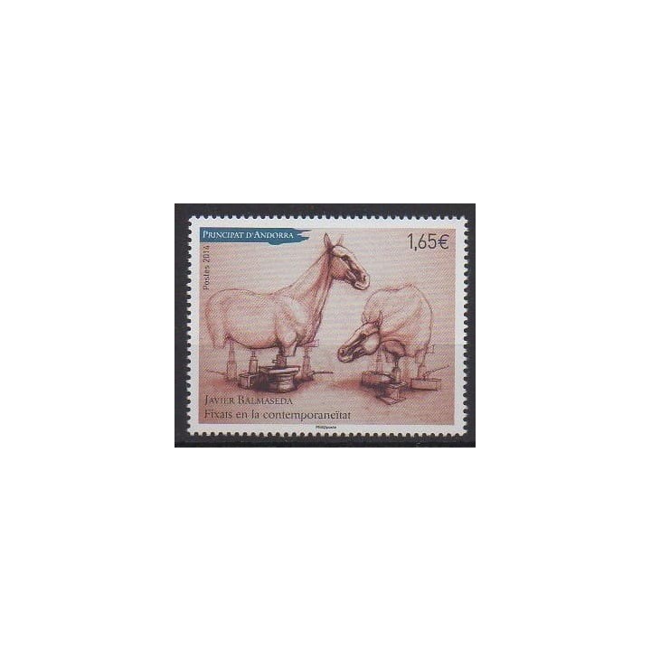 Acheter ce timbre d'Andorre français de l'année 2014 (No 755).
