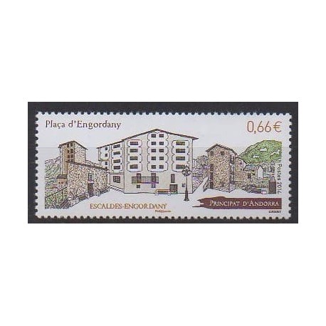 French Andorra - 2014 - Nb 754 - Monuments