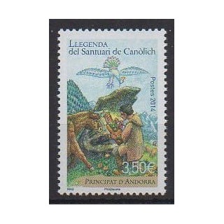 Buy this stamp of French Andorra of the year 2014 (Nb 748).