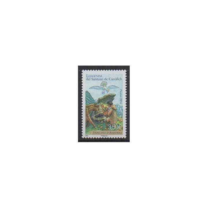 Acheter ce timbre d'Andorre français de l'année 2014 (No 748).